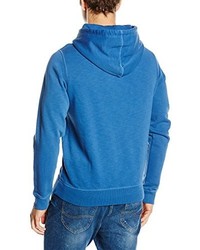 blauer Pullover mit einem Kapuze von Hilfiger Denim