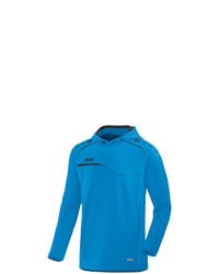 blauer Pullover mit einem Kapuze von Jako