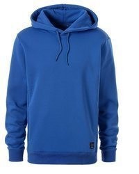blauer Pullover mit einem Kapuze von John Devin
