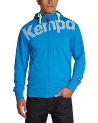 blauer Pullover mit einem Kapuze von Kempa