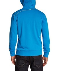 blauer Pullover mit einem Kapuze von Kempa