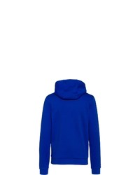 blauer Pullover mit einem Kapuze von Lacoste