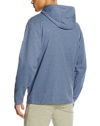 blauer Pullover mit einem Kapuze von Mammut