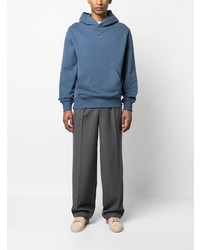 blauer Pullover mit einem Kapuze von Calvin Klein Jeans