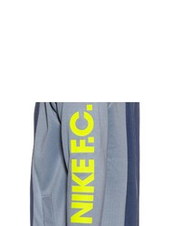 blauer Pullover mit einem Kapuze von Nike