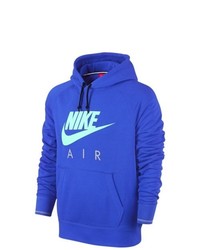 blauer Pullover mit einem Kapuze von Nike