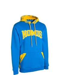 blauer Pullover mit einem Kapuze von NOMIS