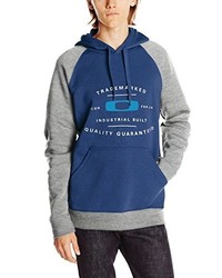 blauer Pullover mit einem Kapuze von Oakley