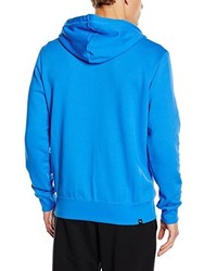 blauer Pullover mit einem Kapuze von Puma