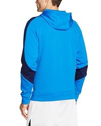 blauer Pullover mit einem Kapuze von Puma