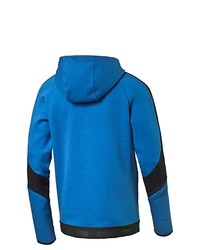 blauer Pullover mit einem Kapuze von Puma
