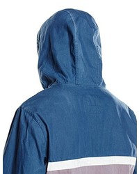 blauer Pullover mit einem Kapuze von Quiksilver