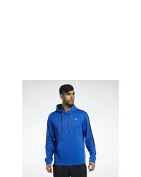 blauer Pullover mit einem Kapuze von Reebok