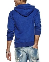 blauer Pullover mit einem Kapuze von Scotch & Soda