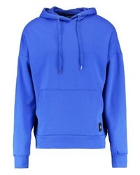 blauer Pullover mit einem Kapuze von Sixth June