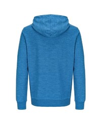 blauer Pullover mit einem Kapuze von super natural