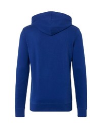 blauer Pullover mit einem Kapuze von Tom Tailor Denim