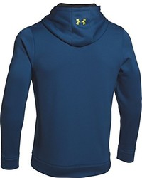 blauer Pullover mit einem Kapuze von Under Armour