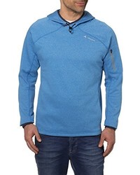 blauer Pullover mit einem Kapuze von VAUDE