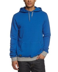 blauer Pullover mit einem Kapuze von Wesc