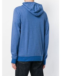 blauer Pullover mit einem Kapuze von Patagonia