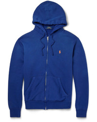 blauer Pullover mit einem Kapuze von Polo Ralph Lauren