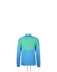 blauer Pullover mit einem Reißverschluss am Kragen von Nike Sportswear