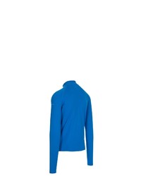 blauer Pullover mit einem Reißverschluss am Kragen von Trespass