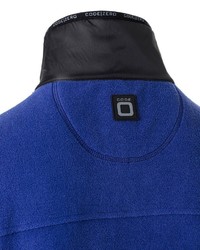 blauer Pullover mit einem Reißverschluß von CODE-ZERO