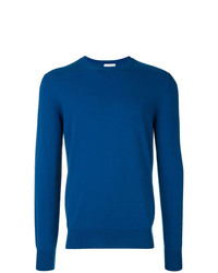 blauer Pullover mit einem Rundhalsausschnitt von Ballantyne