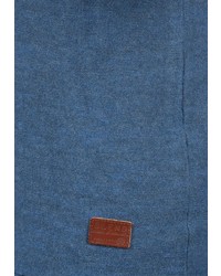 blauer Pullover mit einem Rundhalsausschnitt von BLEND
