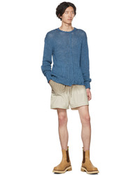 blauer Pullover mit einem Rundhalsausschnitt von Paloma Wool