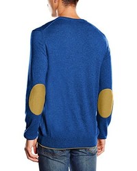 blauer Pullover mit einem Rundhalsausschnitt von CMP