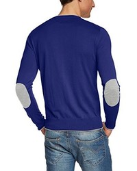 blauer Pullover mit einem Rundhalsausschnitt von CMP