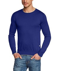 blauer Pullover mit einem Rundhalsausschnitt von CMP