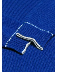 blauer Pullover mit einem Rundhalsausschnitt von Marni