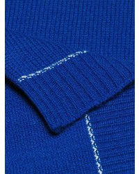 blauer Pullover mit einem Rundhalsausschnitt von Marni