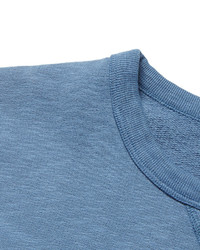 blauer Pullover mit einem Rundhalsausschnitt von Hartford