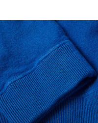 blauer Pullover mit einem Rundhalsausschnitt von Massimo Alba