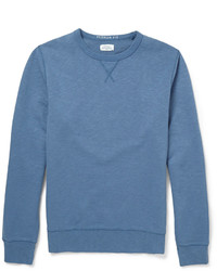 blauer Pullover mit einem Rundhalsausschnitt von Hartford