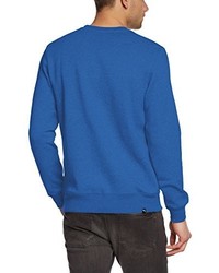 blauer Pullover mit einem Rundhalsausschnitt von Puma