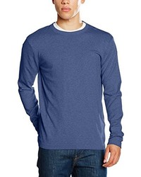 blauer Pullover mit einem Rundhalsausschnitt von Quiksilver