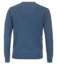 blauer Pullover mit einem V-Ausschnitt von Redmond