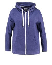 blauer Pullover mit einer Kapuze von Evans