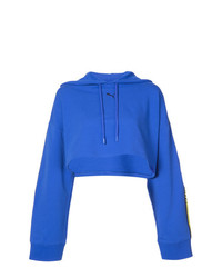 blauer Pullover mit einer Kapuze von Fenty X Puma