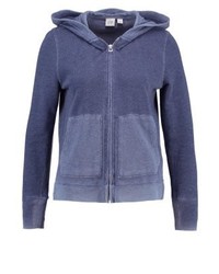 blauer Pullover mit einer Kapuze von Gap