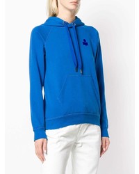 blauer Pullover mit einer Kapuze von Isabel Marant Etoile