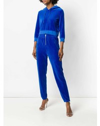 blauer Pullover mit einer Kapuze von Juicy Couture
