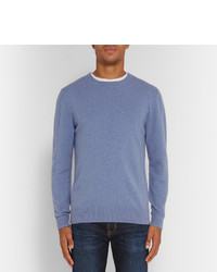 blauer Pullover von Hardy Amies