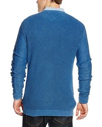 blauer Pullover von Hilfiger Denim